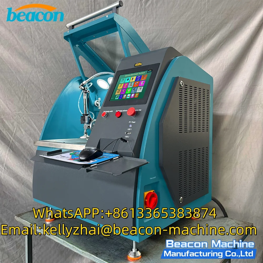 Diesel Fuel Common Rail Injector Calibration Machine EPS206PRO Diesel Injector Nozzle Testing Bench with CP3 pump BIP