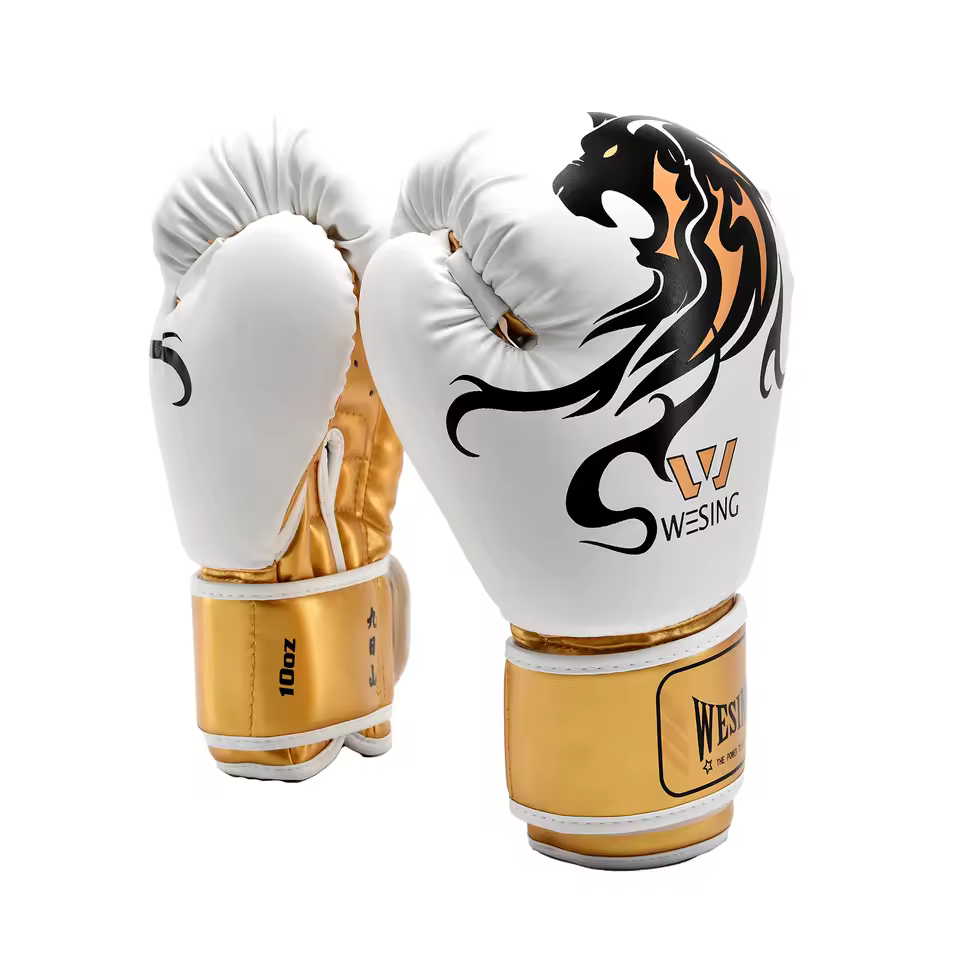 Wesing Boxing Training gloves leather Punch Bag Gloves Pink Boxing Gloves