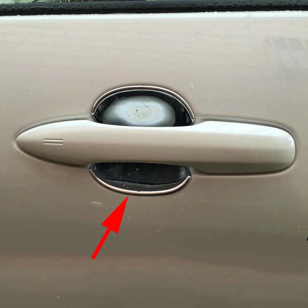 For 2016-2022 Toyota Prius Prime Accessories Chrome Exterior Door Handle Surrounds Trims