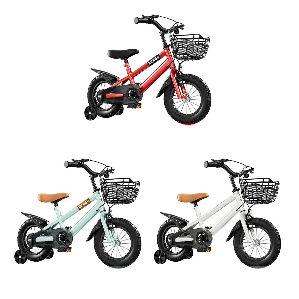 AliExpress LIXADA Kids Bike Bicycle for Girls Ages 3-7 Years with Training Wheels Basket Kids Bicycle