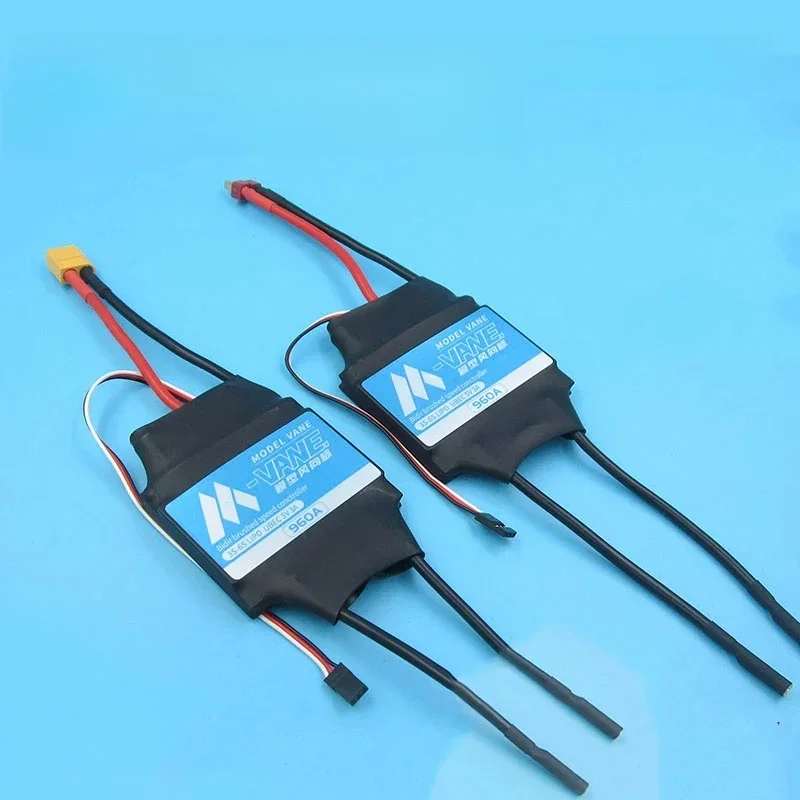 Bidirectioneel Geborsteld Esc 12V-24V 960a Hoog Vermogen Geen Waterdichte Sleepnet Boot 997 Motor Esc T/Xt60 Plug 1 Tow1-4 Motoren - afbeelding 2