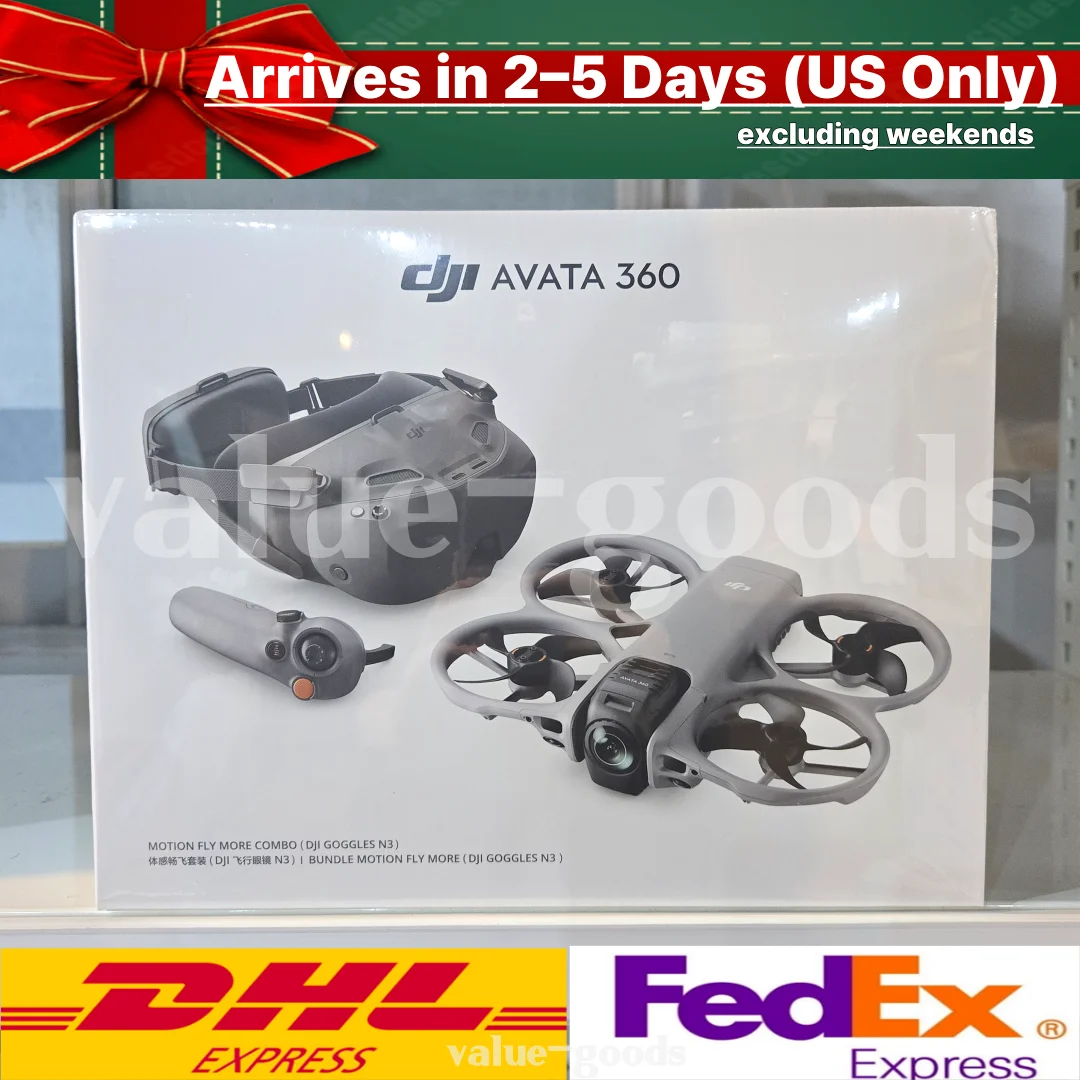 

TOP SALES DJI Avata 360 Motion Fly More Combo, 360 Camera Includes Goggles N3 and RC Motion 3