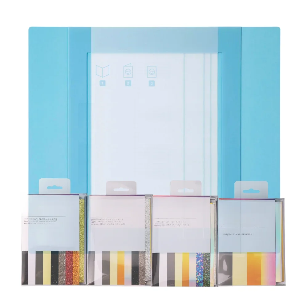 Tapis de cartes 4,7 po x 6,6 po avec insérer des packs de cartes pour Cricut Xtra Joy