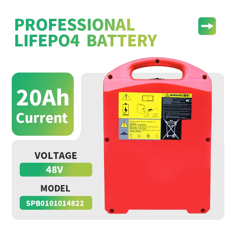

48V 20Ah LiFePO4 Battery for Electric pallet jack Heli/Jiali CBD18/20J-LI3