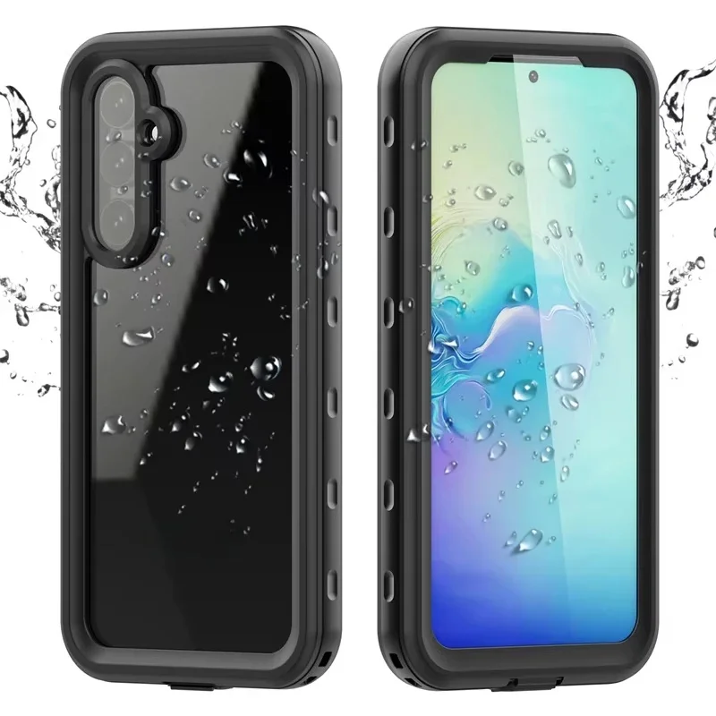 Wodoodporne etui na telefon Samsung Galaxy A17 A16 A57 A54 A53 A55 A56 A35 A36 A25 A26 IP68, odporne na wstrząsy, do nurkowania, pływania, sportów outdoorowych. — zdjęcie produktu 7
