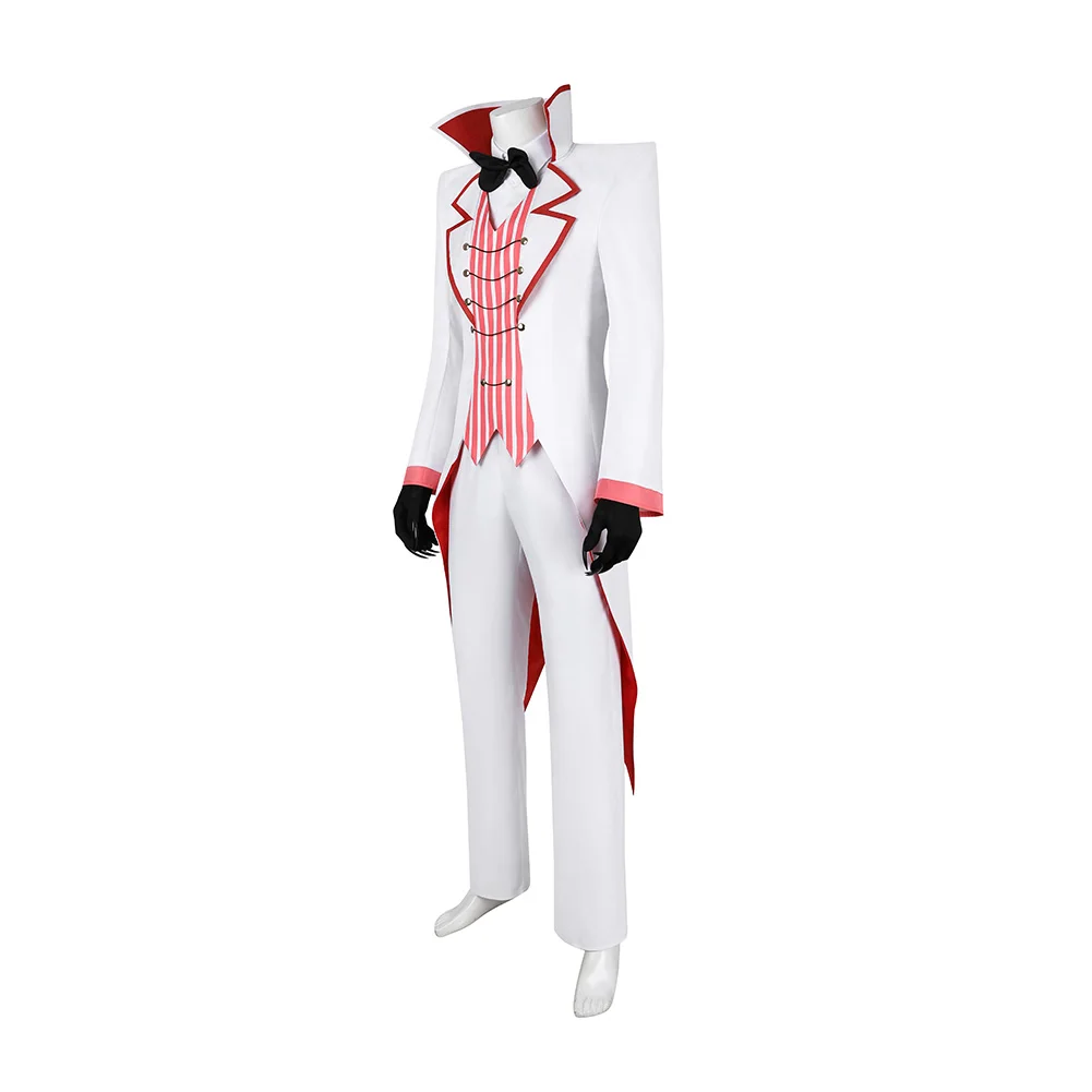 Lucifer Cosplay Kostuum Anime Hotel Vermomming Halloween Carnaval Kleding