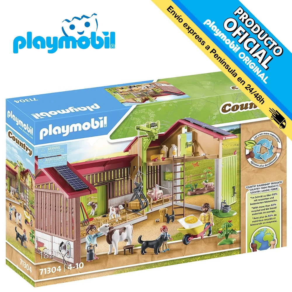 Playmobil Farm, 71304, original, toys, boys, girls, gifts, collector, figures, dolls, shop, with box, new, official license, man, woman, clicks, famobil, animals