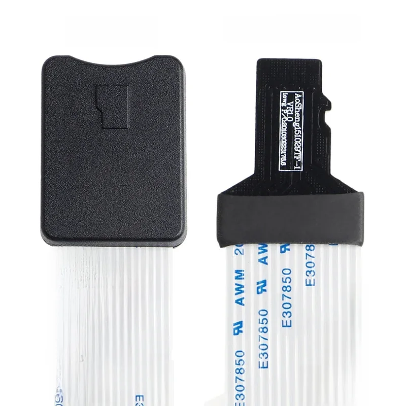 48CM/60CM Karta SD żeńska na TF micro SD męska Elastyczny przedłużacz karty Adapter czytnika do samochodowego telefonu komórkowego GPS — zdjęcie 2
