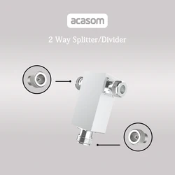 Divisor de línea Microstrip de 2 vías, 400MHz-6000MHz, 2,4 GHz, divisor de potencia WIFI, tipo Wilkinson, RF de baja potencia