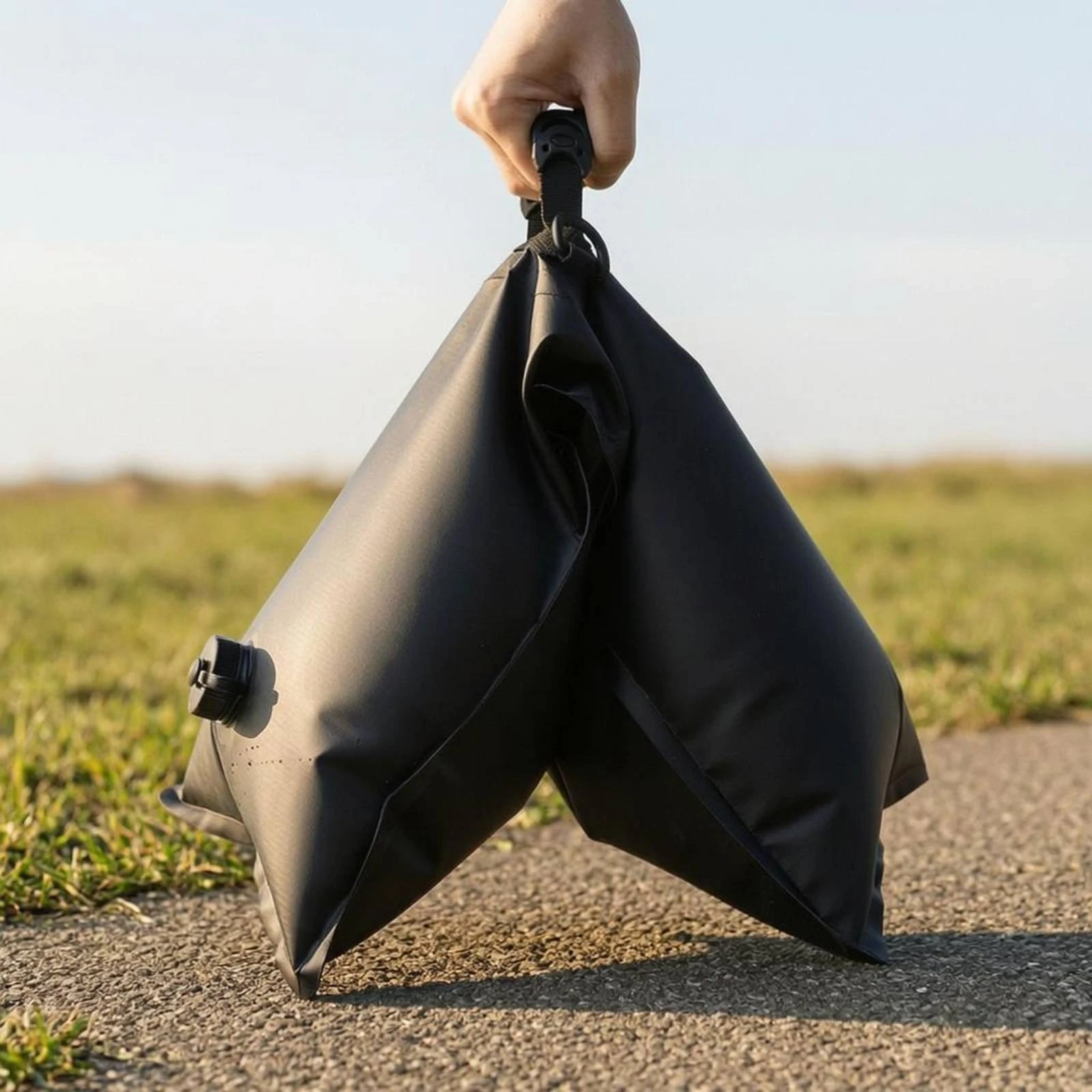 Water Ballast Bag Sealed Edges Rectangular Ballast Bag Flat Pouch Style Outdoor Gear,Outdoor Weighted Containe