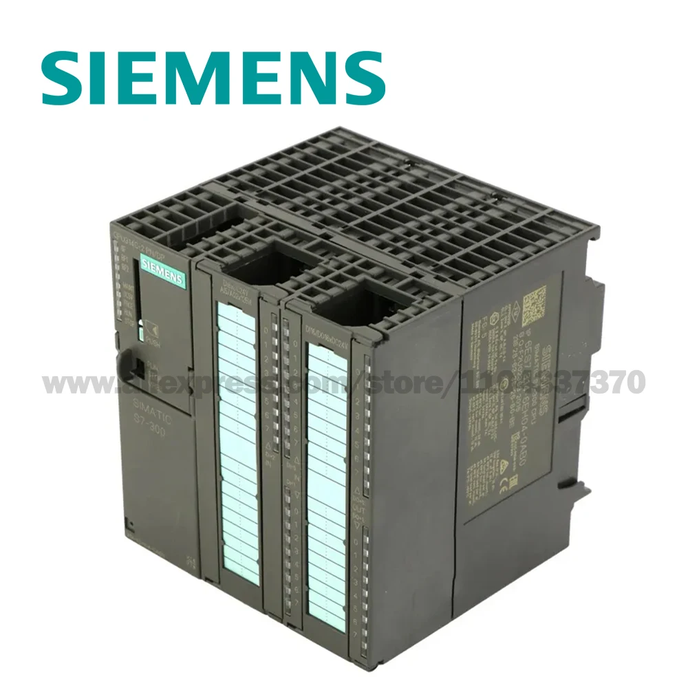 SIEMENS SIMATIC S7-300 CPU 314C-2 DP CPU 314C-2PN/DP وحدة المعالجة المركزية المدمجة مع MPI 6ES7314-6CH04-0AB0 6ES7314-6EH04-0AB0