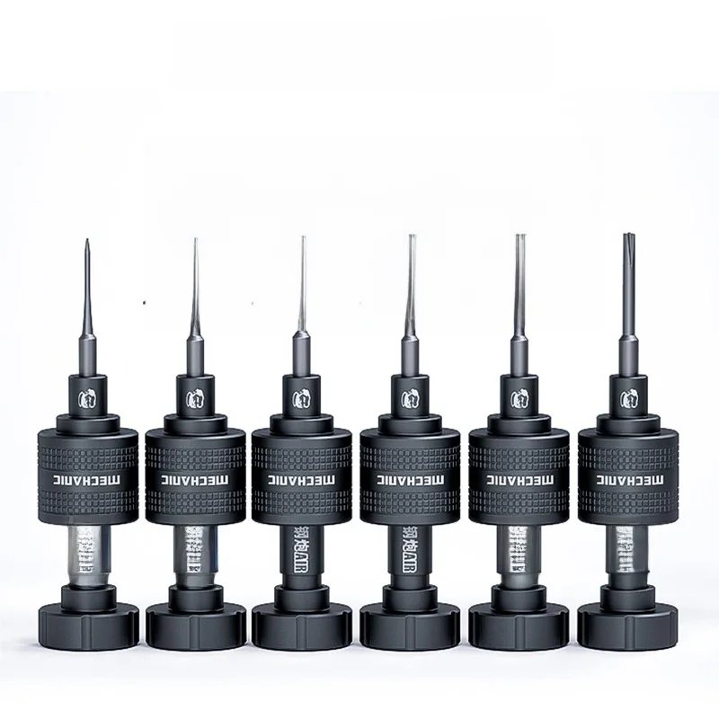 Jeu de tournevis de démontage mécanique à mortier AIR Qucik, antidérapant, puissant, Adsorption de magnétisme, tournevis de réparation de téléphone portable