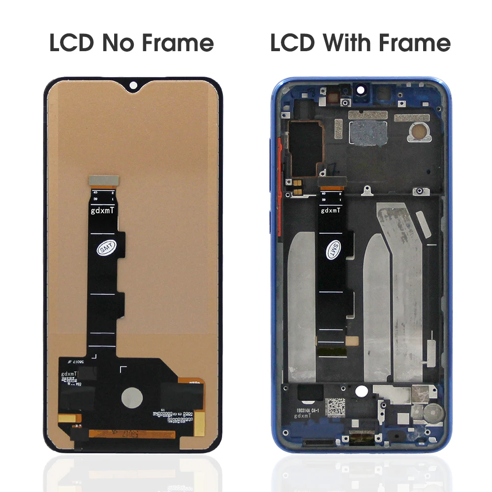 Tested Display Screen for Xiaomi Mi 9 SE Lcd Display Touch Screen Digitizer with Frame For Xiaomi Mi 9SE Mi9 SE M1903F2G Replace