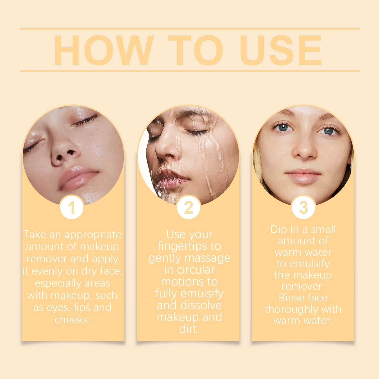Actieve Enzym Make-up Verwijder Crème Reiniging Porie Vuil Ontbinden Make-up Geen Strakke Hydraterende Anti-oxidant Gezichtsmake-up Remover