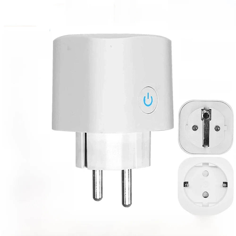 Tuya Smart Socket WIFI 16A/20A EU-stekker met monitoringtimingfunctie Smart Home elektronisch stopcontact Alexa Google Home - afbeelding 2