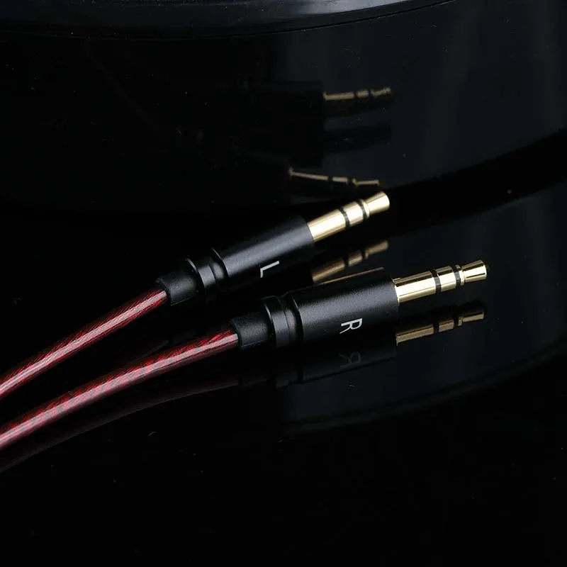 Culemi-02S Kopfhörerkabel, Dual 3,5 auf 2,5/4,4/6,35 mm/XLR-Balancekabel für HIFI MAN HE400SE SONY DENON Ersatzkabel – Detail 6