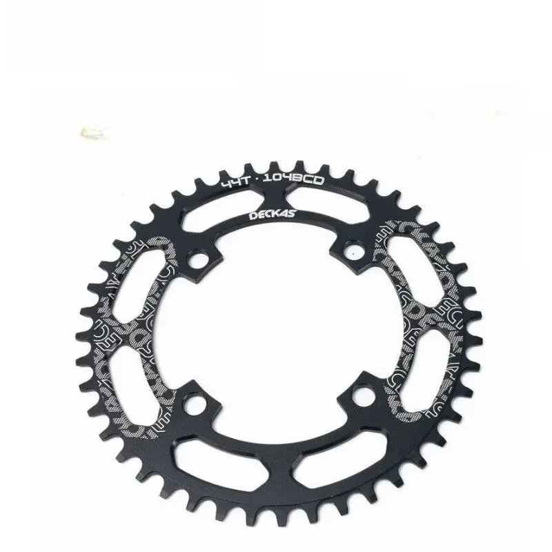 AliExpress NONE DECKAS 40T/42T/44T/46T/48T/50/52T Chainwheel MTB Crankset Aluminum104BCD Round Narrow Wide Chainring  Bicycle Accessories