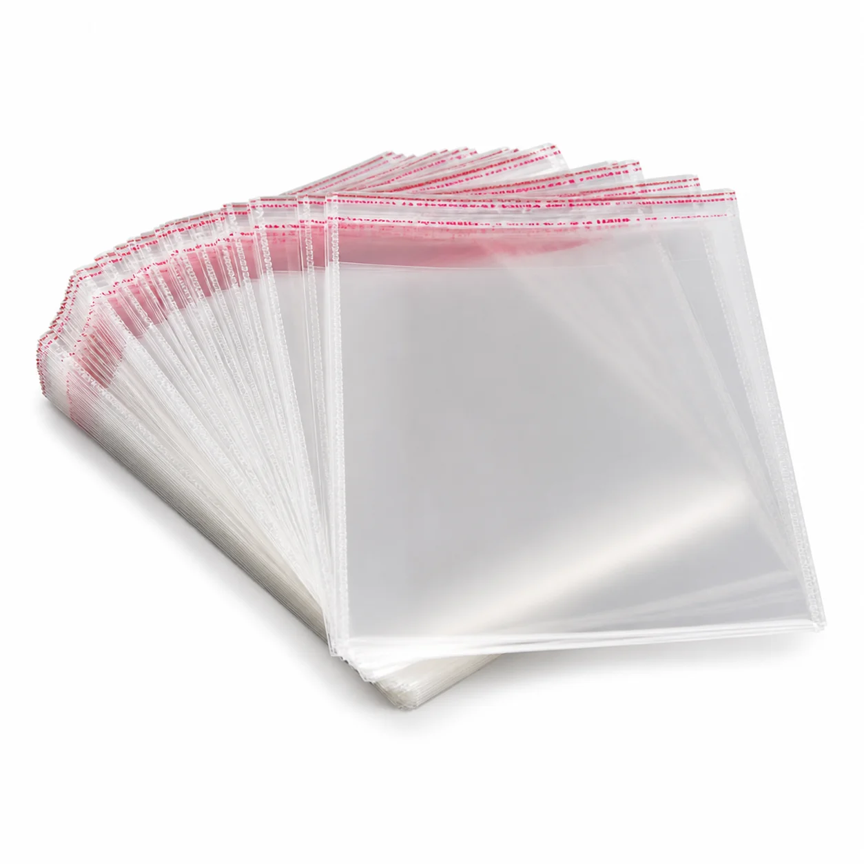 200 Pack Transparent OPP Bags Self Sealing Clear Plastic Bags for Jewelry Hardware Storage and Organization Top Choice 2026