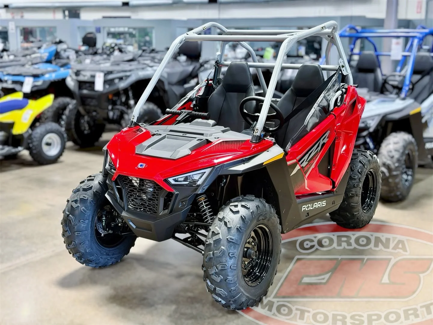 JB NEW 2026 Polaris RZR 200 EFI (Indy Red) Youth SXS