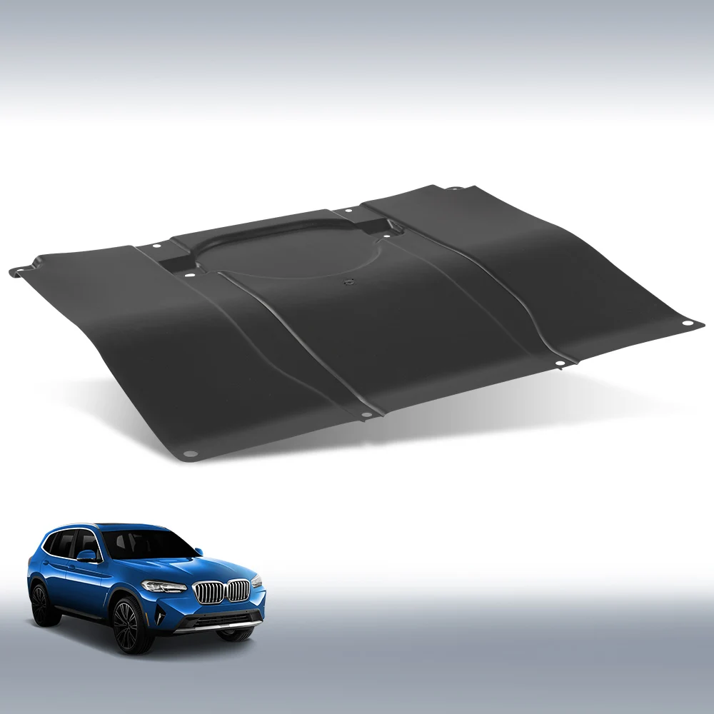 

Передние брызговики двигателя, новые подходят для 2019-2021 Bmw X3 X4 51757394744, пластиковая черная защитная панель днища, брызговик автомобиля