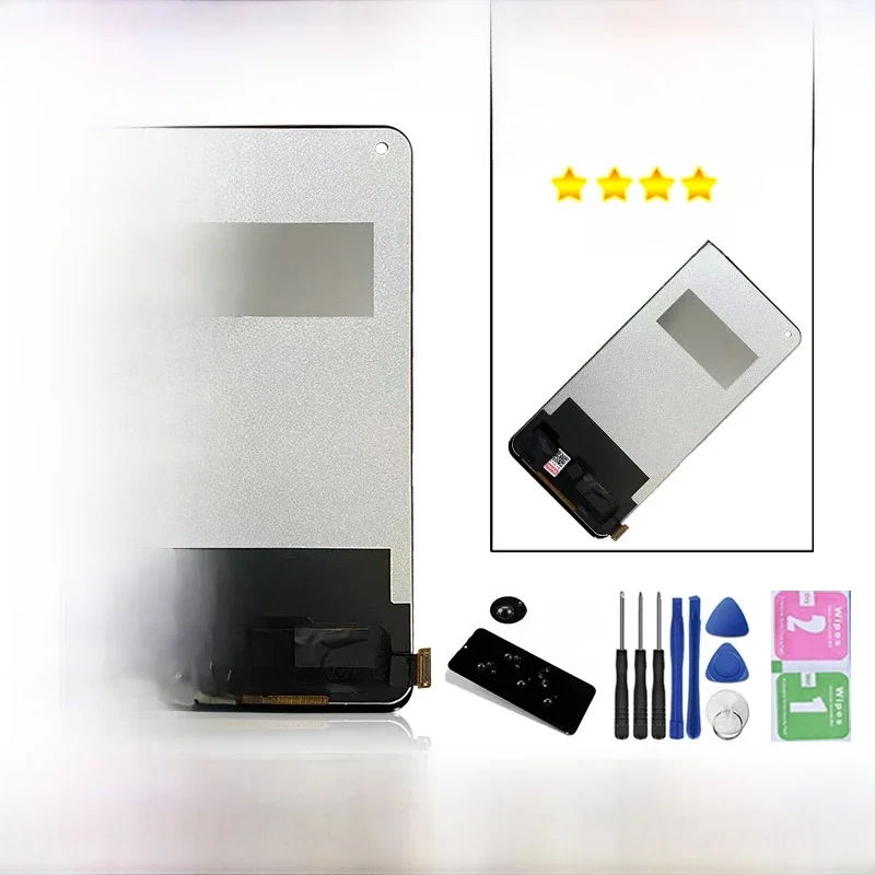 A94 A95 A74 Wyświetlacz do Oppo Reno 5Z 6Z 7Z 8Z 5lite 6lite 8lite Ekran dotykowy LCD do Realme 7Pro 8Pro Ekran LCD 1+N20 5G — zdjęcie 2