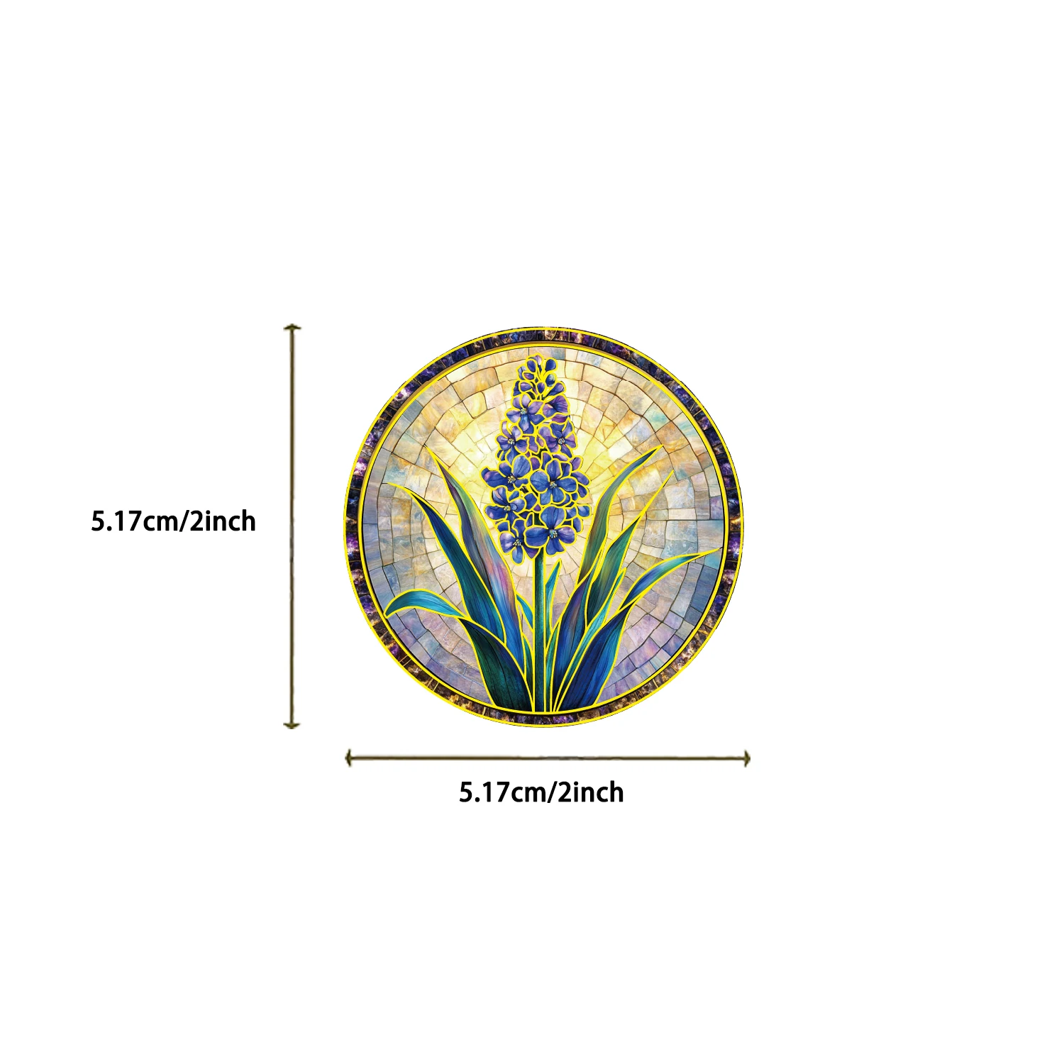 50/100PCS Floral Transparent Flower Stickers Aesthetic Guitar Skateboard Stationery Luggage Scrapbooking Laptop Suitcase Sticker