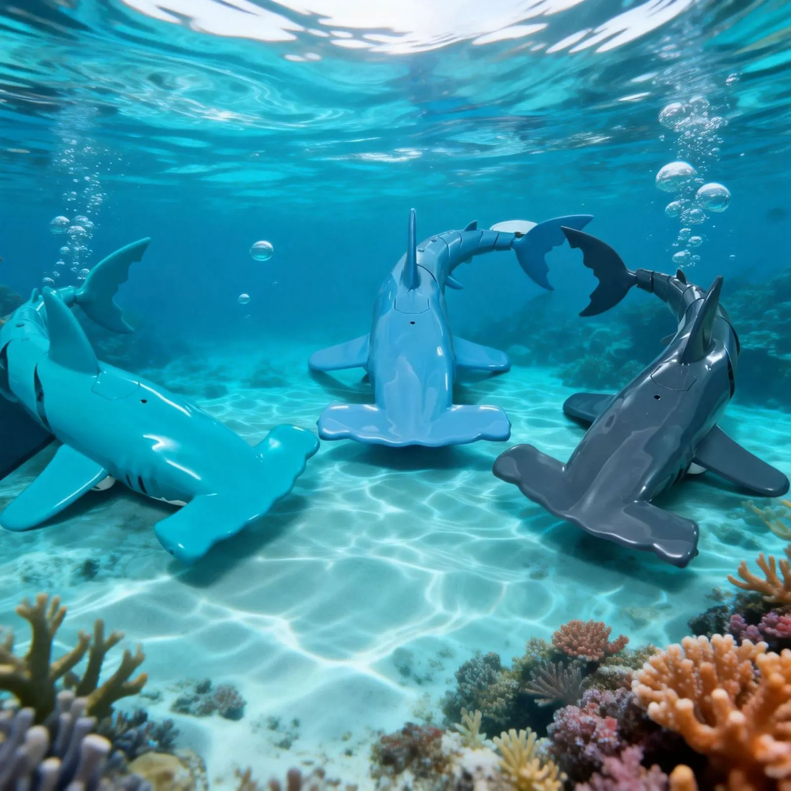 

Remote Control Sharks Toy Waterproof Sharks Diving Toy Boys Girls Fun Simulation Underwater Toys Diving Sharks Party Gift