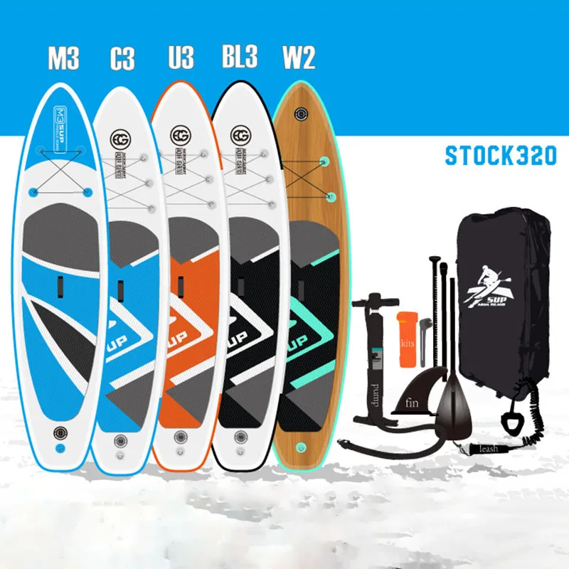 

New Inflatable Paddle Board Inflatable Paddle Board SUP Surfboard Outdoor Water Sports Paddleboard