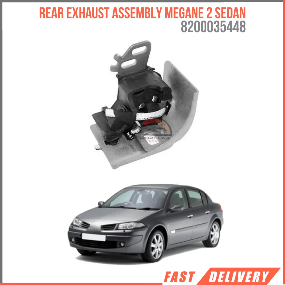 

For Rear Exhaust Assembly Renault Megane Mk2 Sedan 2002-2008 High Quality Fast Shipping Reasonable Price Oem 8200035448