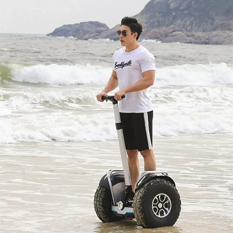 Daibot Off-Road-Elektroroller, 60 V, zweirädrige selbstausgleichende Roller, 19 Zoll, 1200 W x 2, Mobilitätsroller für Erwachsene, wasserdicht, mit APP