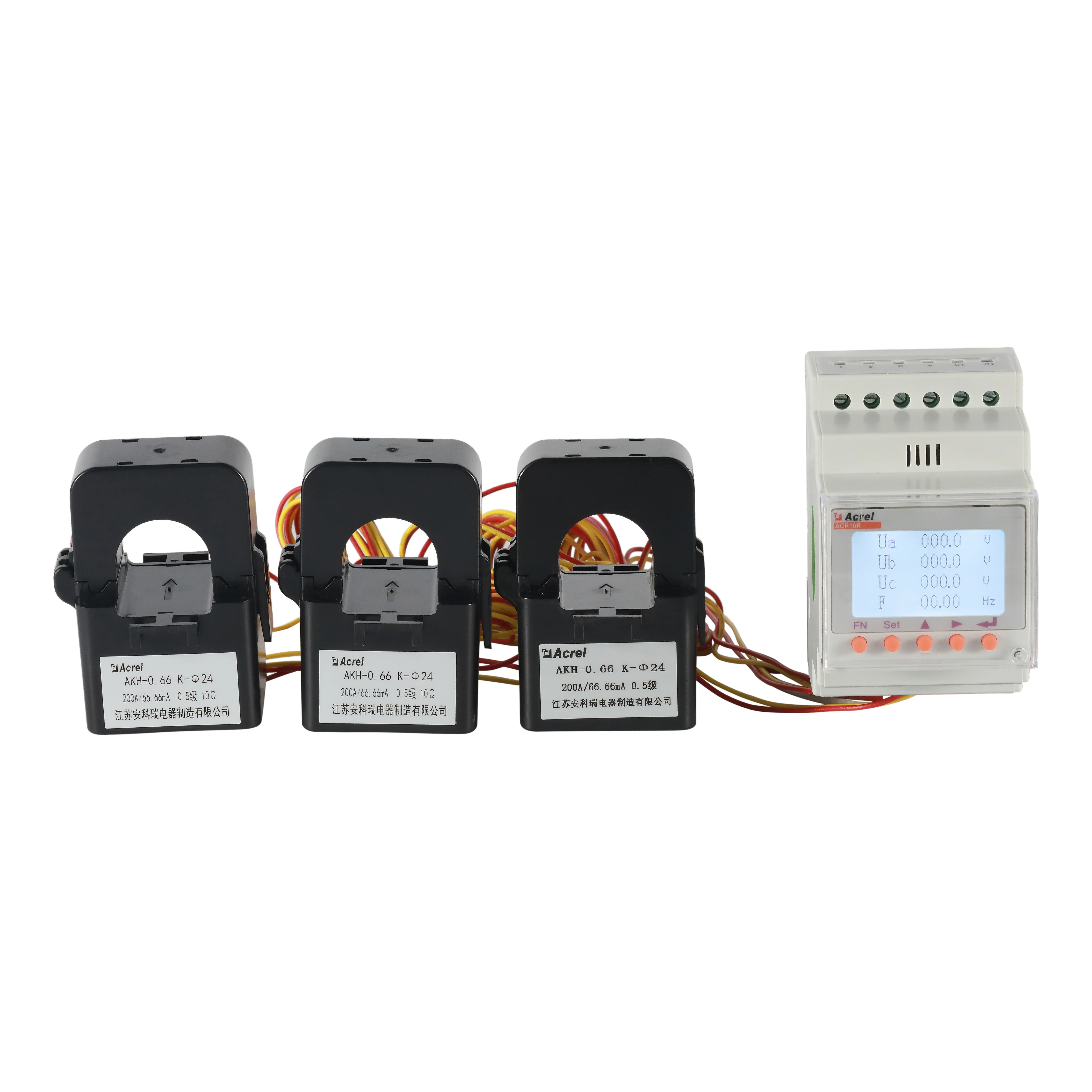 Acrel ACR10R-D10TE4 solar inverter energy meter with RS485 external current transformer