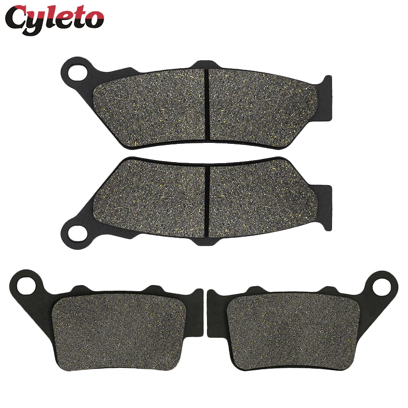 Cyleto Motorcycle Front or Rear Brake Pads for Husqvarna 701 Enduro 16-20 Strada TR 650 Terra 12-13 Rally 690 Enduro R 07-20