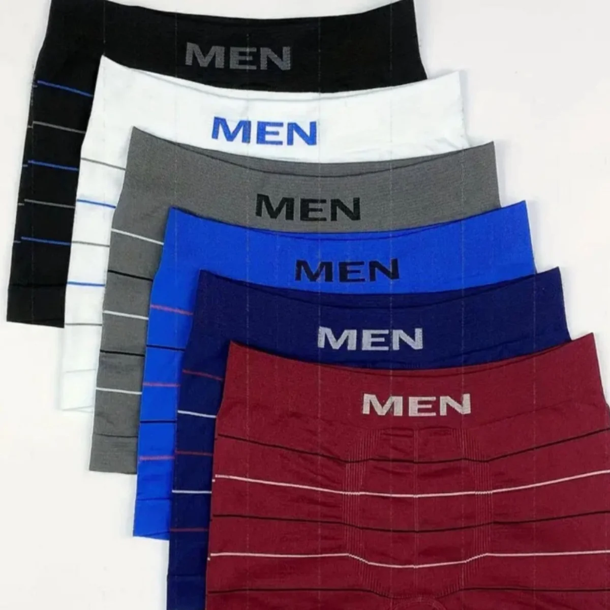 Kit 6 Underpants Box Premium Microfiber Seamless