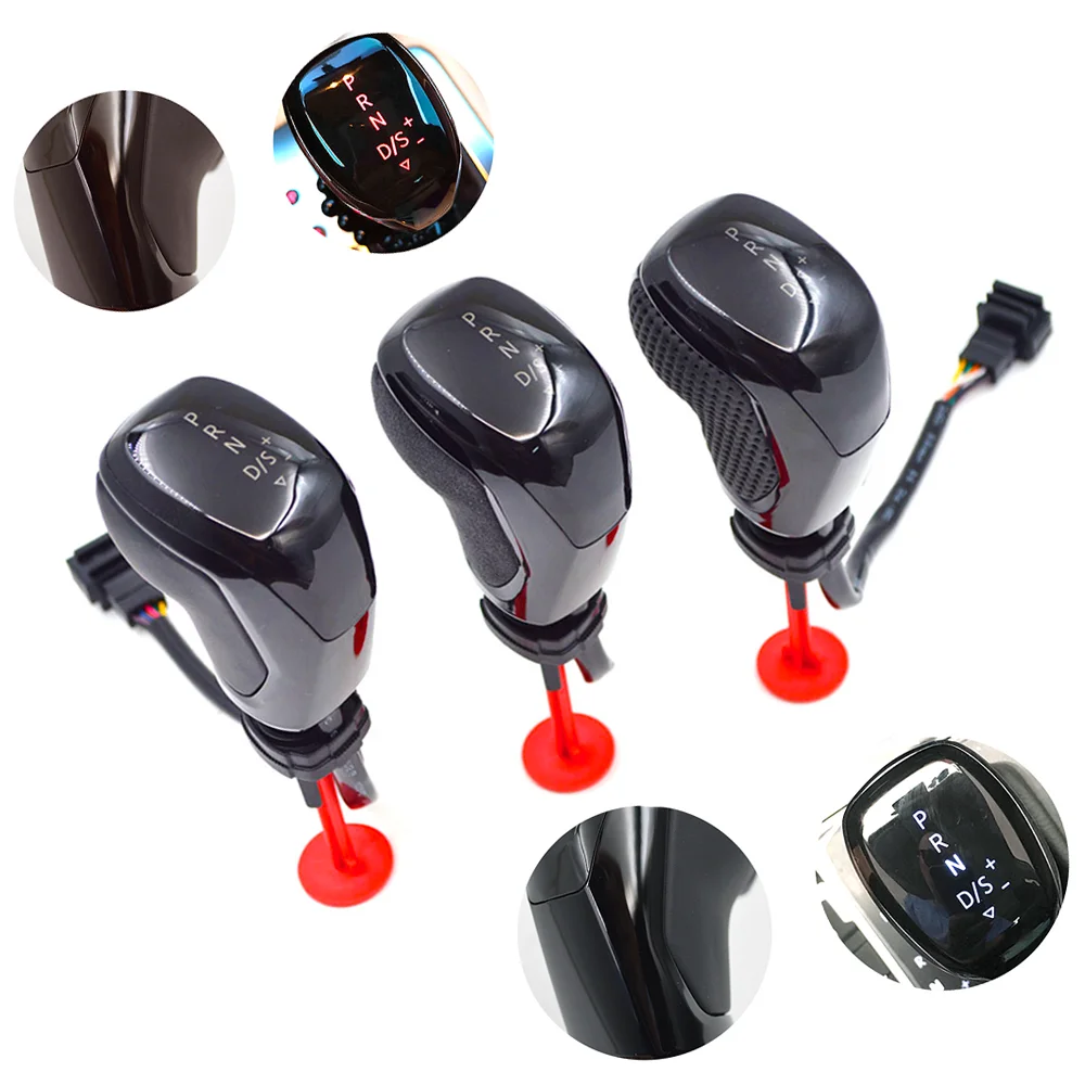 

Automatic Electronic LED Gear Shift Knob For Volkswagen Tiguan Golf Touareg Sharan Cc Passat Scirocco For Skoda Octavia seat