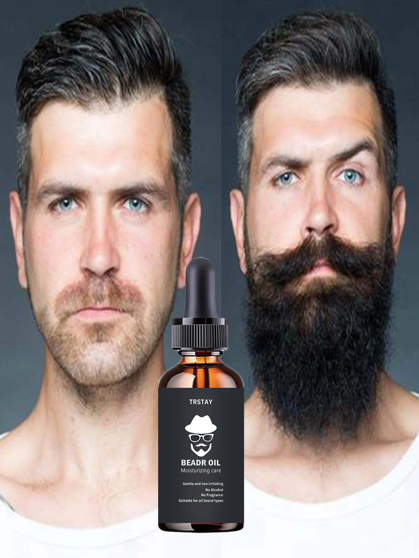 Lightweight Beard Oil for Men Fast Absorbing Nourishing Formula to Thicken Beard Reduce Hard Stubble Create Smooth Natural Curve - Image 5