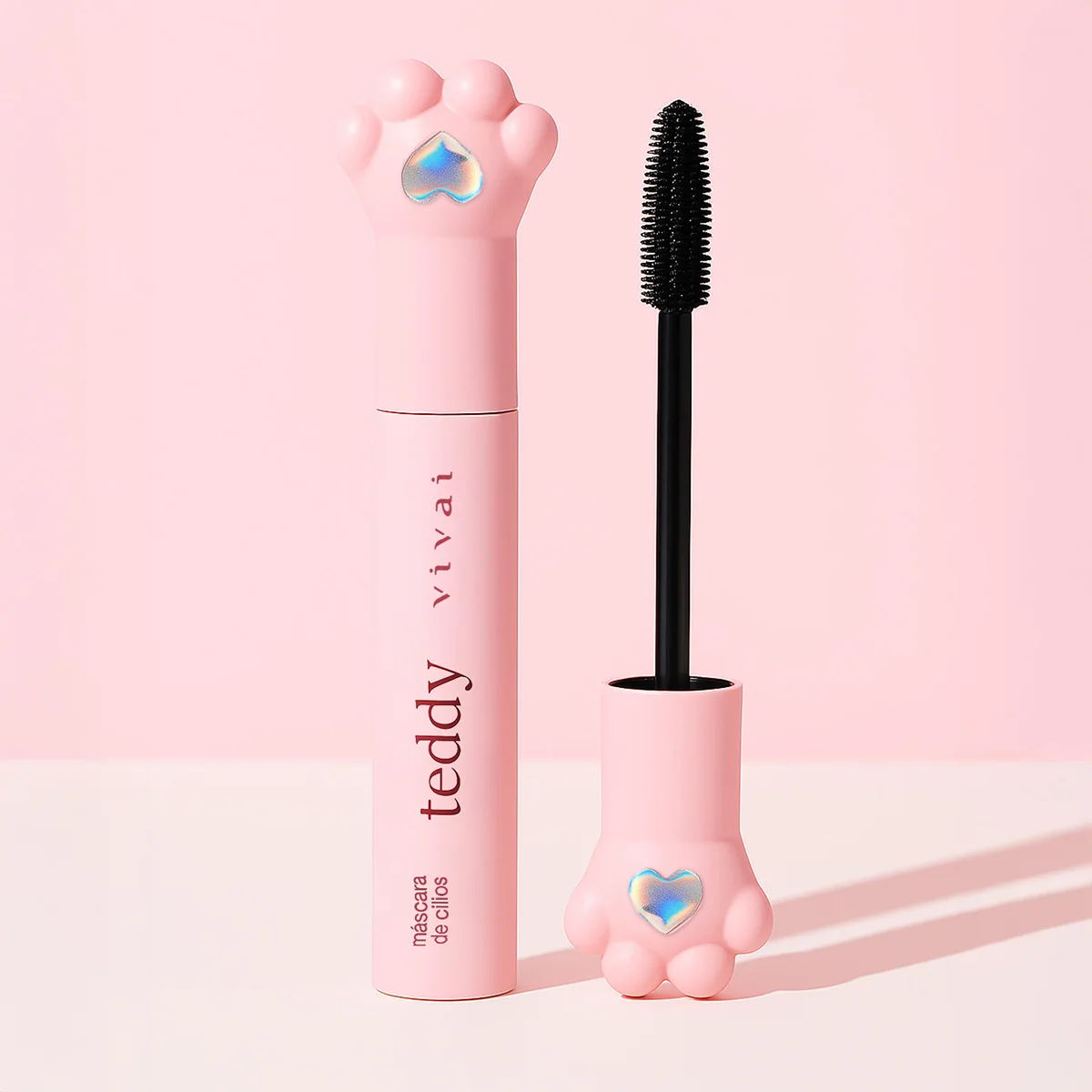Máscara de Cílios Teddy Patinha Rosa Vivai – Volume e Alongamento