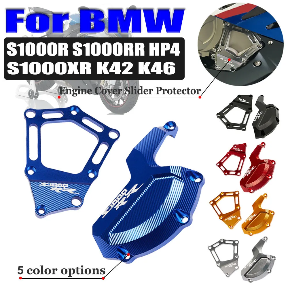 

Motorcycle Engine Stator Case Guard Cover Slider Protector For BMW S1000RR S1000 RR R S 1000 RR R 2009-2018 S1000R S1000XR HP4