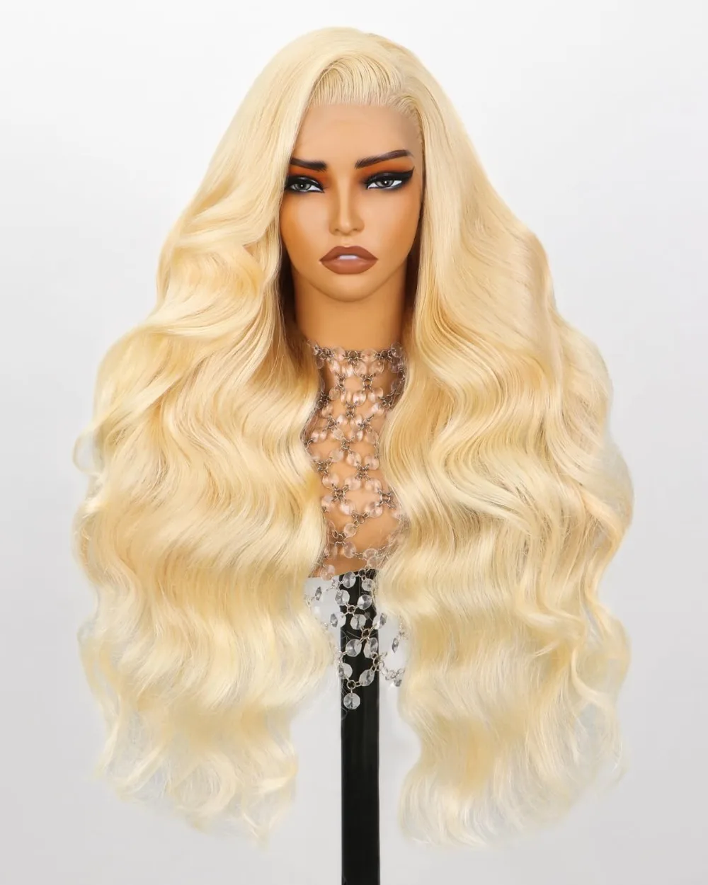 

LETMIEO 613 Lace Front Body Wave Wig Human Hair 13x4 Lace Front Wigs 250% Density 613 Frontal Wig Pre Plucked With Baby Hair