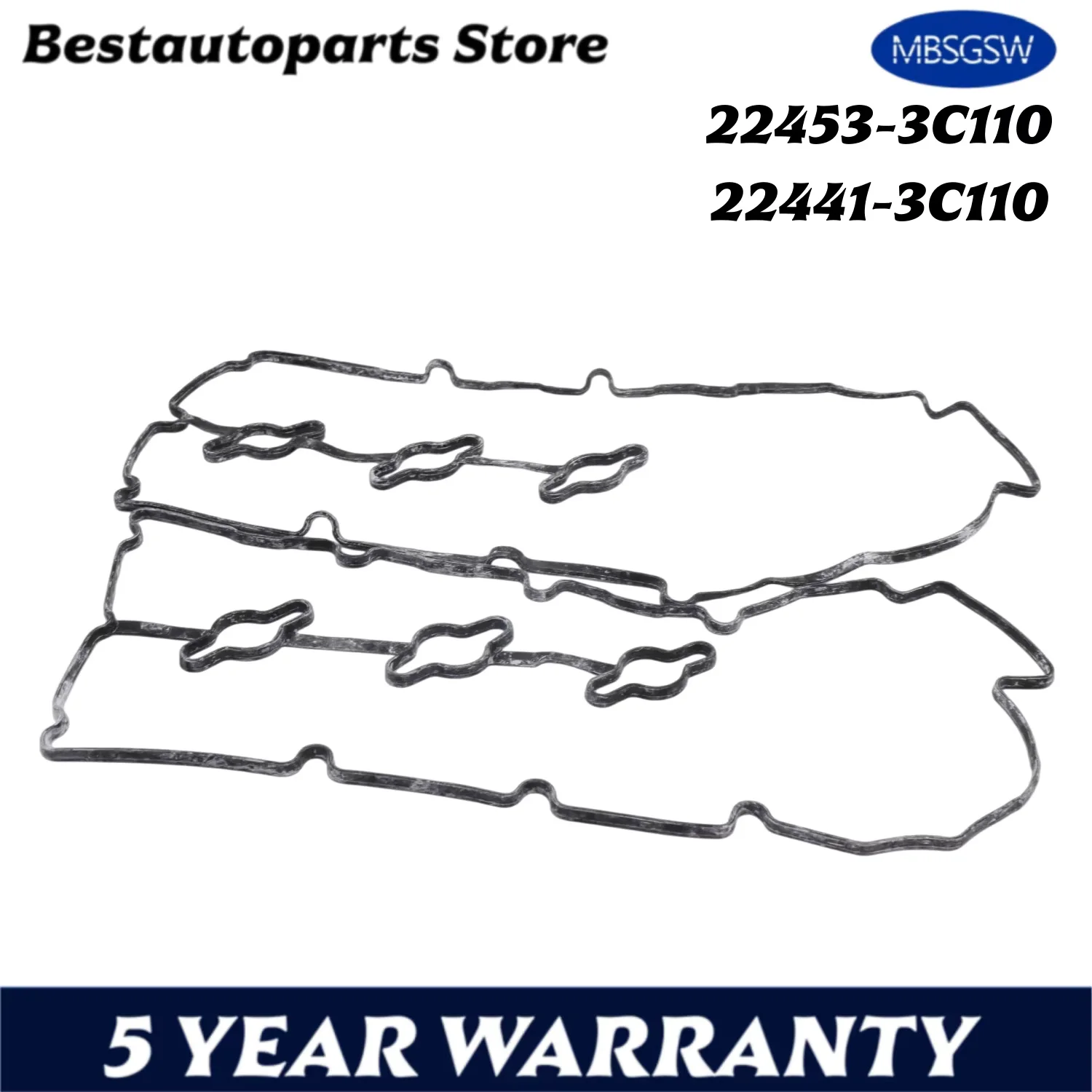 مجموعة حشية غطاء الصمام لشركة هيونداي كيا سورينتو 3.3L 3.8L V6 224533C110 224413C110 #1