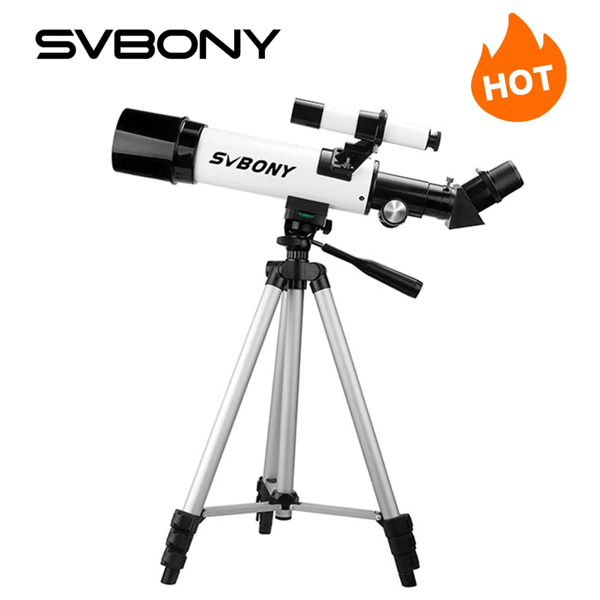 Télescope SVBONY SV501P pour adultes débutants, télescope réfractable astronomique pour planètes de lune cadeaux, télescope astronomique