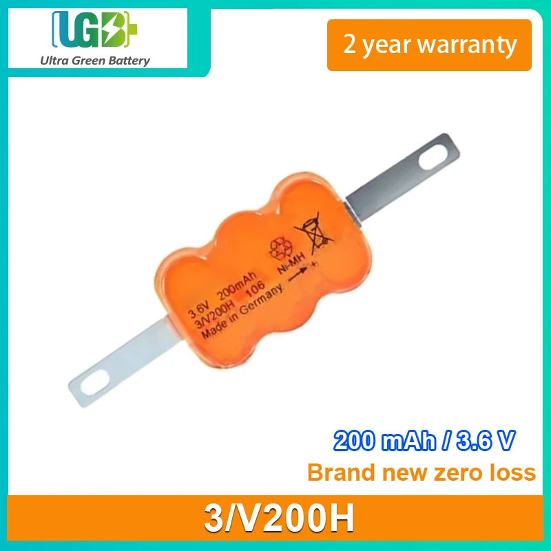 

UGB New battery For VARTA 3/V200H Rechargeable battery 3.6V 200mAh