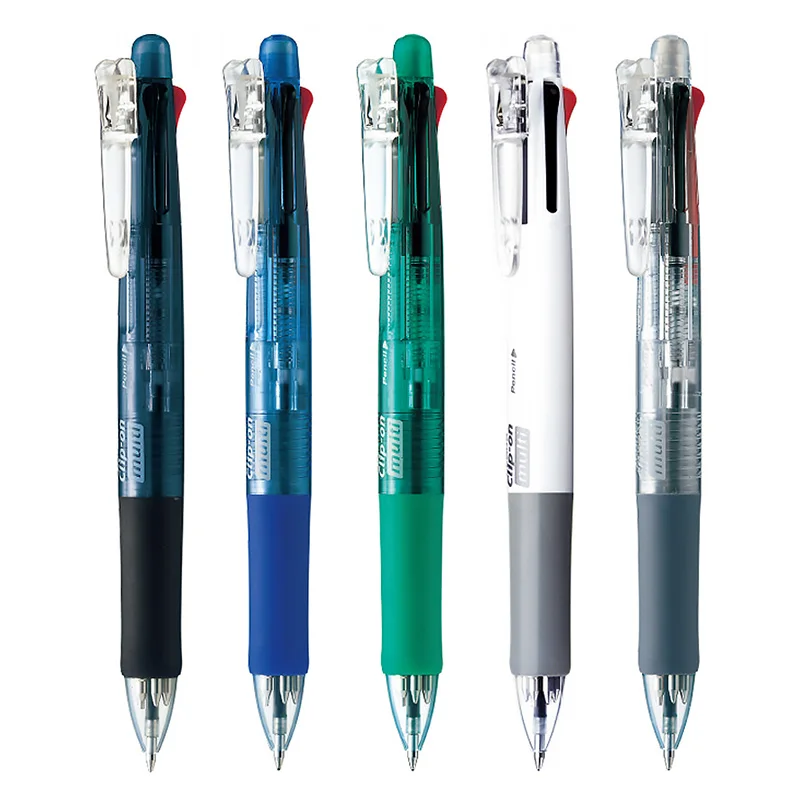 Zebra Clip-on 4 + 1 Sharp Multi-pen Buns B4SA1 0.7mm Knock Ball Pen ZEBRA Clip-on 4N1 sharp multipen knock type 1 piece