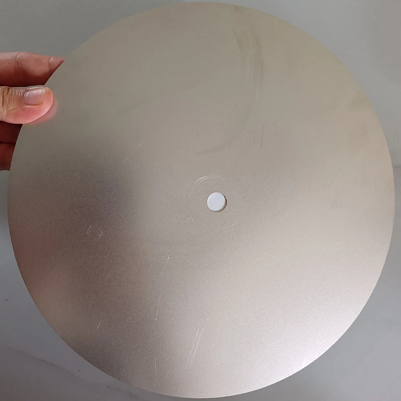 Schleifscheibe 10 Zoll 250mmx12,7mm Loch Diamantlegierung Mattierte Scheibe Edelstein Jade Keramik Glas Achat Polierscheibe – Detail 1