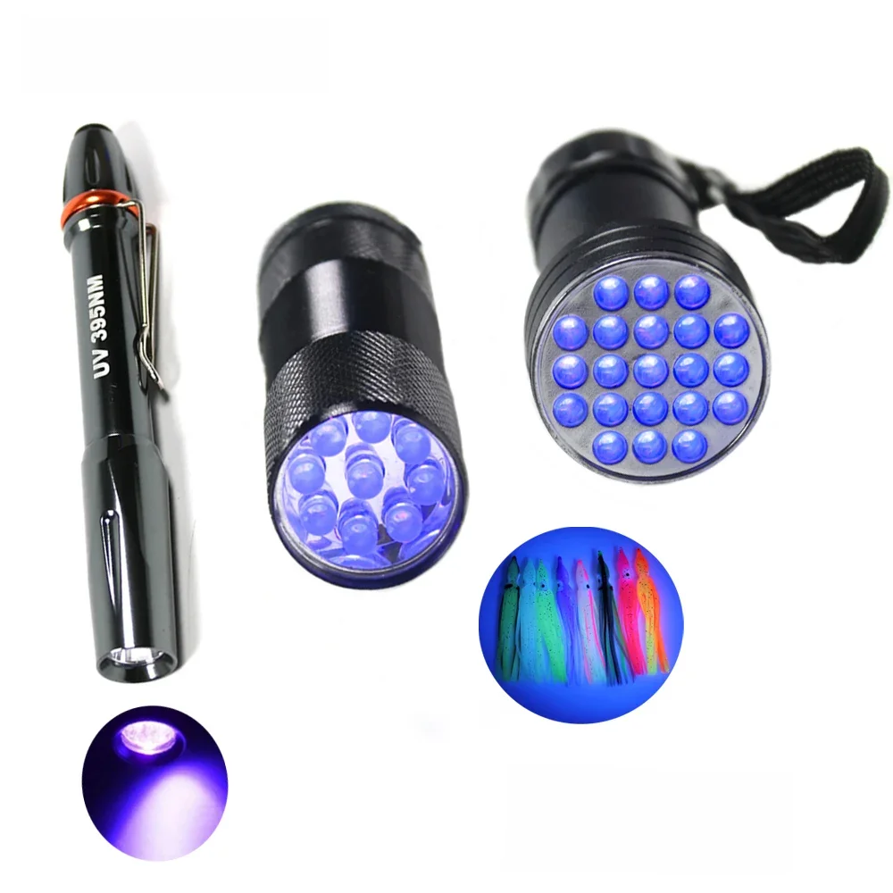 ICERIO-Lampe de poche UV universelle à 9/21 LED pour fixer la colle, outil de durcissement des mouches