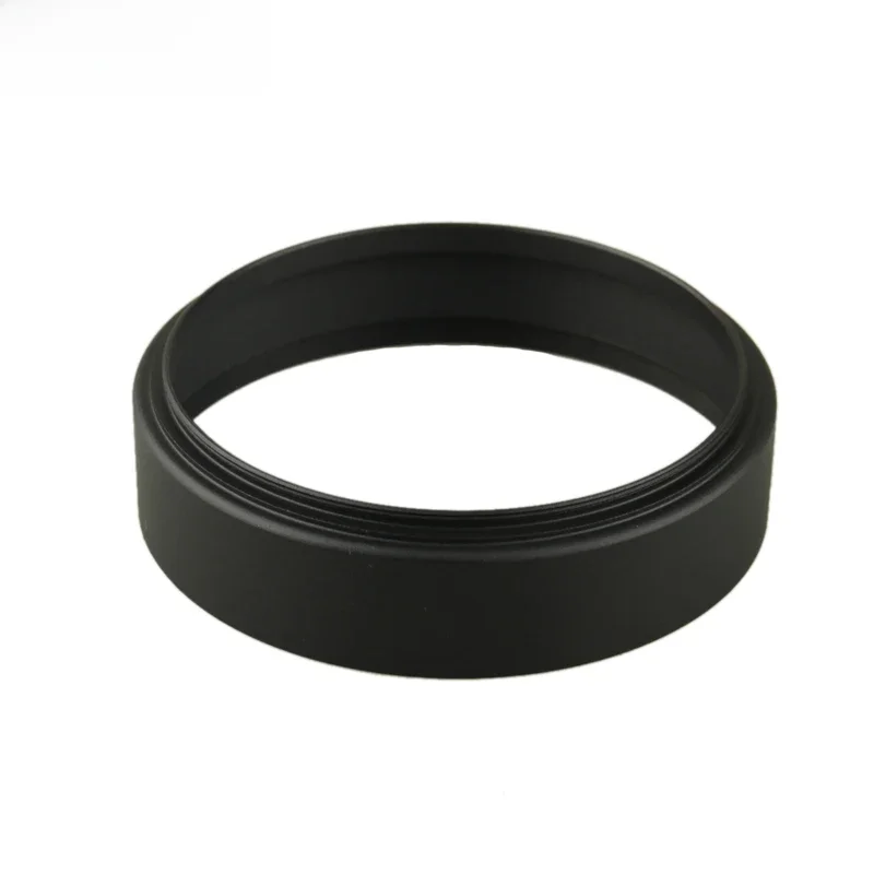 Nowa standardowa metalowa osłona obiektywu 49 52 55 58 62 67 72 77mm osłona obiektywu do aparatu Canon Nikon Sony Pentax osłona obiektywu — zdjęcie 2