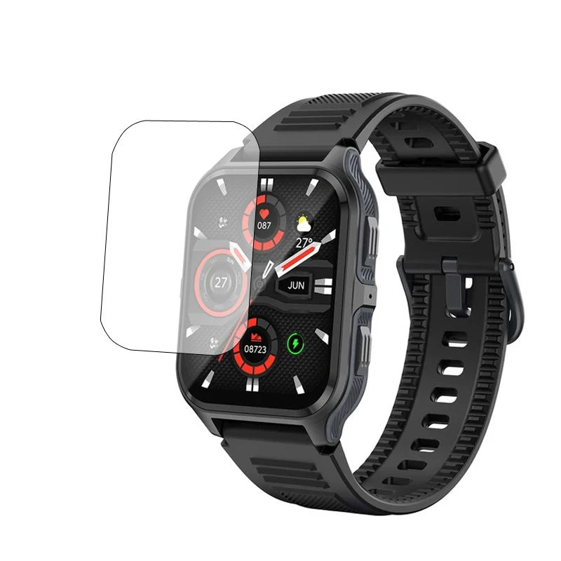 5pcs TPU Soft Smartwatch Cover protettiva trasparente per Colmi P73 Display Screen Protector accessori per orologi intelligenti