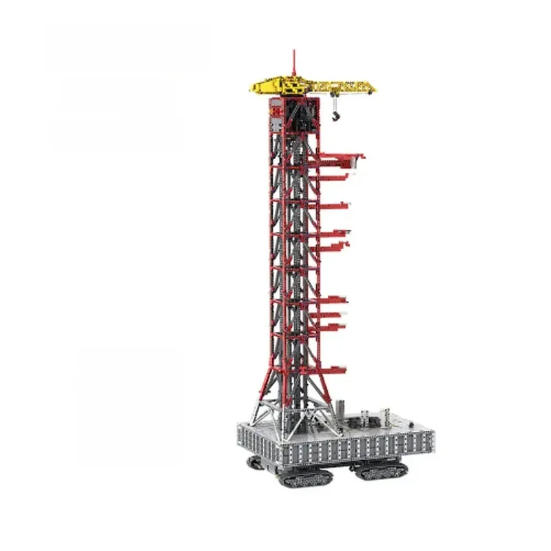 MOC-60088 elektrische Spur Saturn v Raketen turm Montage Spleißen Bausteine Modell • 7706 Teile •