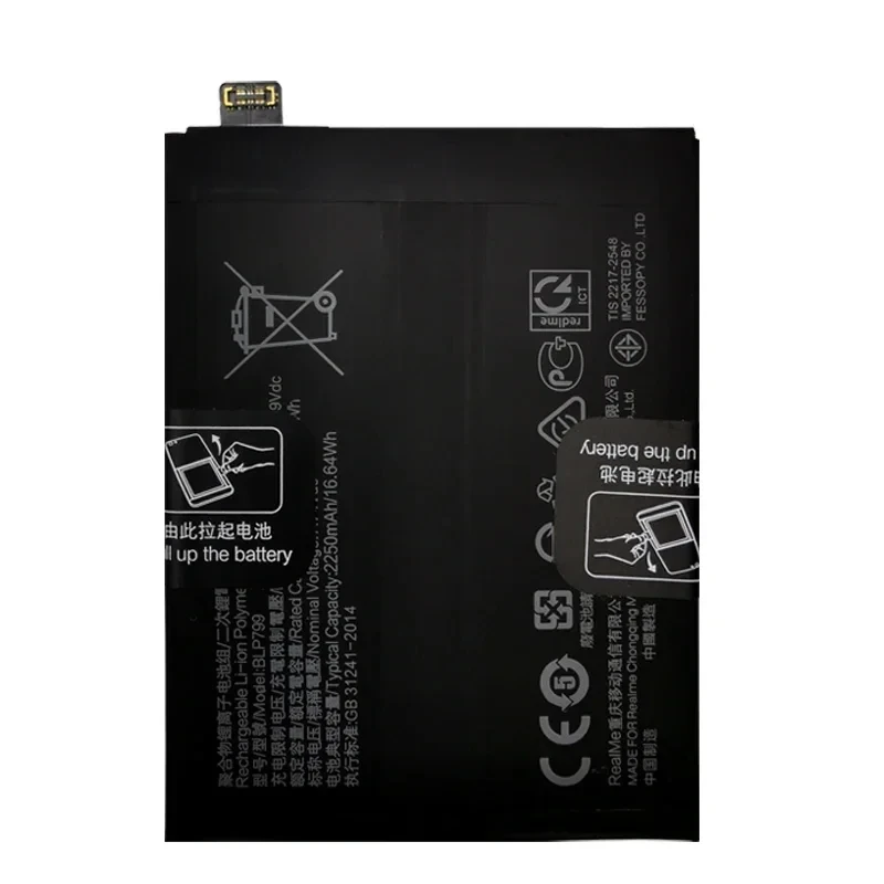 100% Genuine Original BLP799 Battery For OPPO Realme X7 X3 7 Pro Realme7 Pro RMX2170 RMX2121 RMX2111 + Free Tools