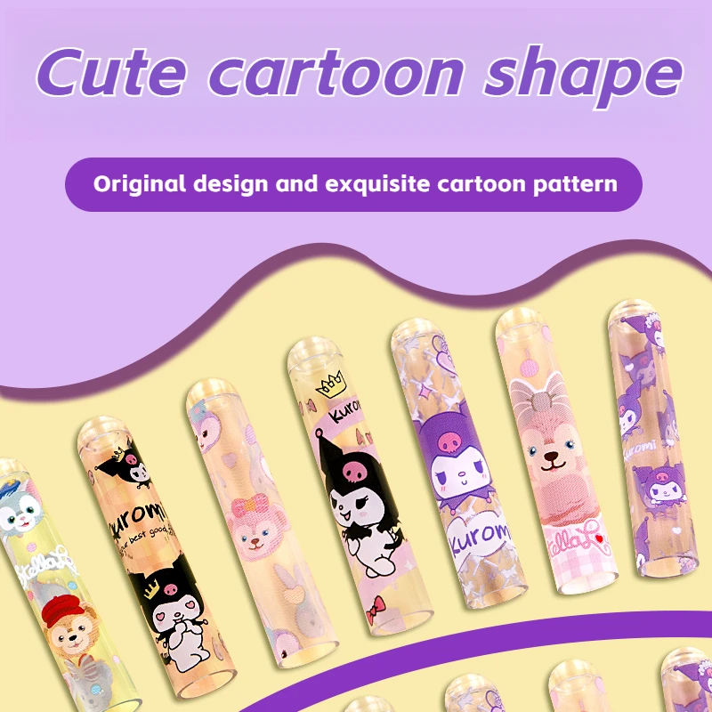 Sanrio Stiftkappe, Cartoon-Bleistiftverlängerungshülse, Nibenschutz für Schule, Büro, Studenten, Schreibwaren, Kinder, kreatives Geschenk, Kunstwerkzeug