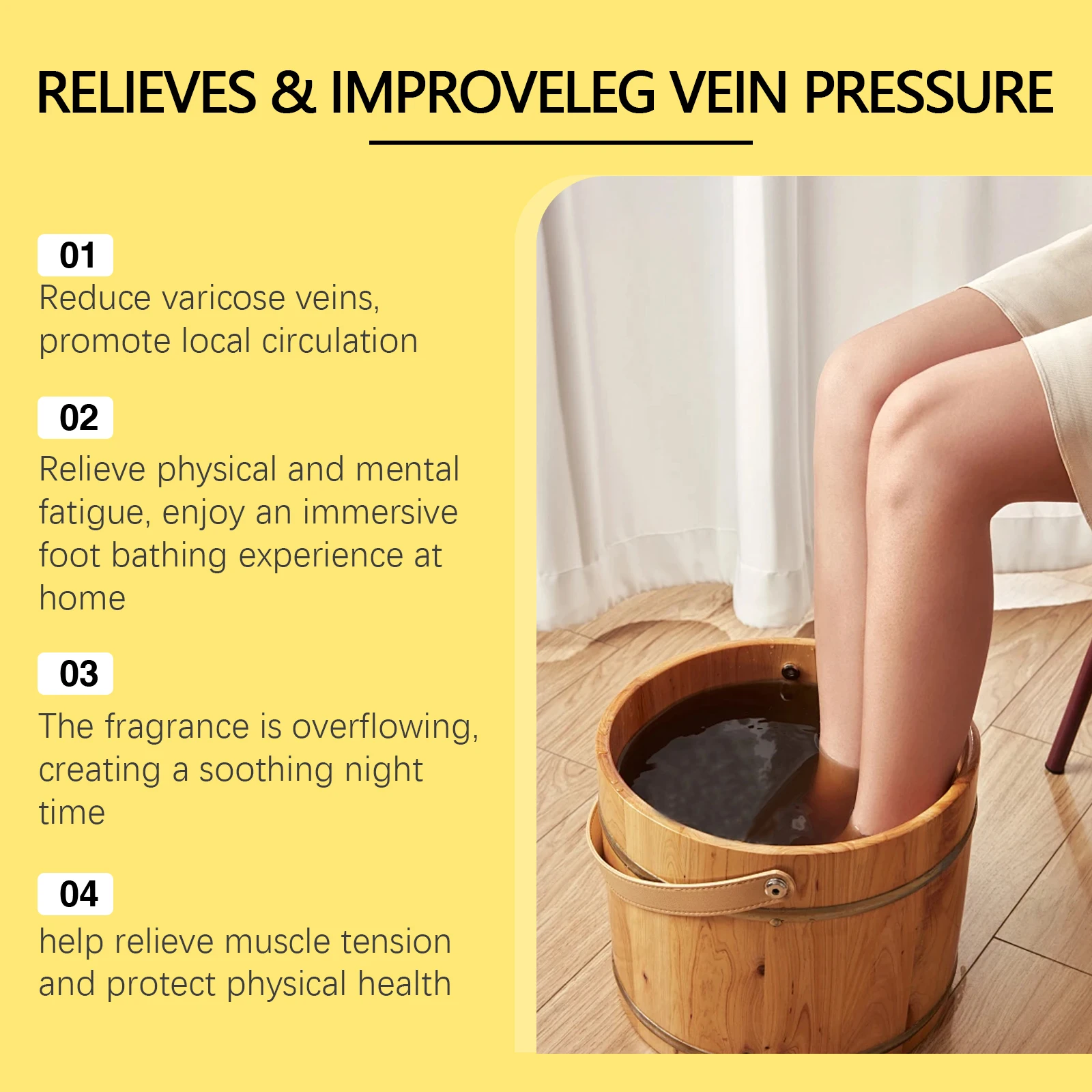 Bolas para remojo de pies a base de hierbas de South Moon, Reduce la hinchazón del pie, alivio del molestias, limpieza del pie, relajante, desintoxicación del estado de ánimo, cuidado de los pies